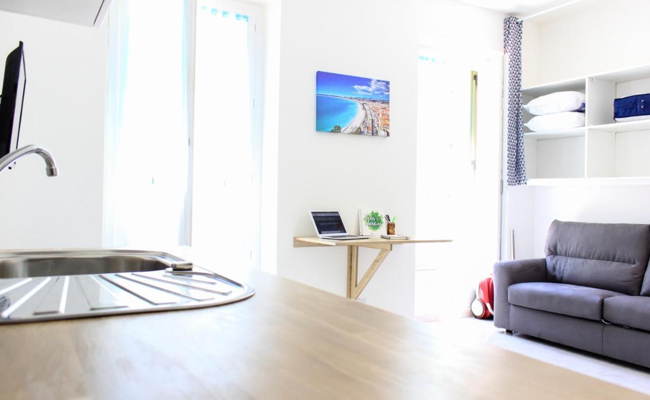 Nice - Studio Cosy Hypercentre A 500M De La Plage Luaran gambar